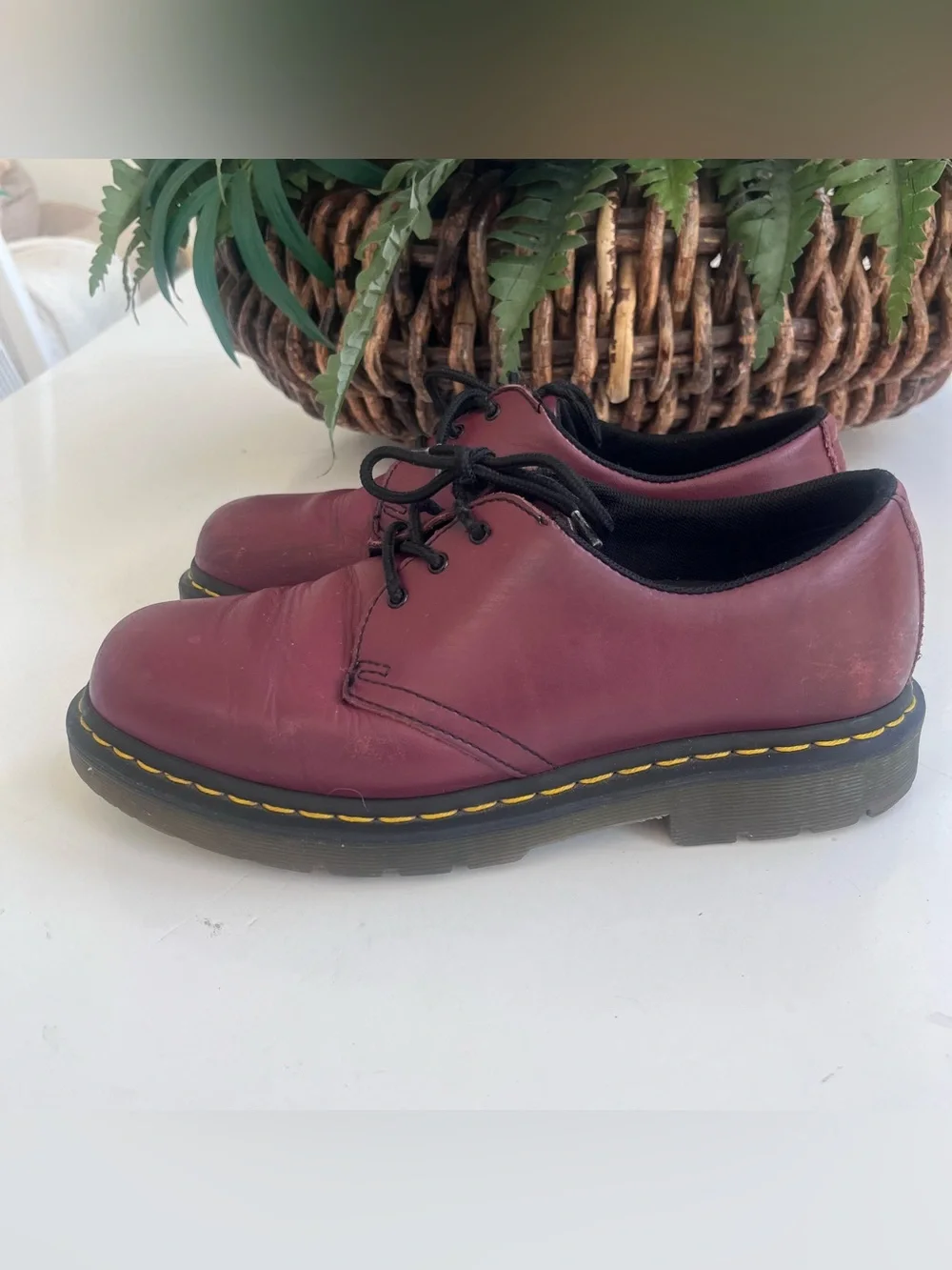 Dr Marten SoftWair Comfort Safety Shoe 1461 SR Steel Toe M 9 W 10 Air Cushion